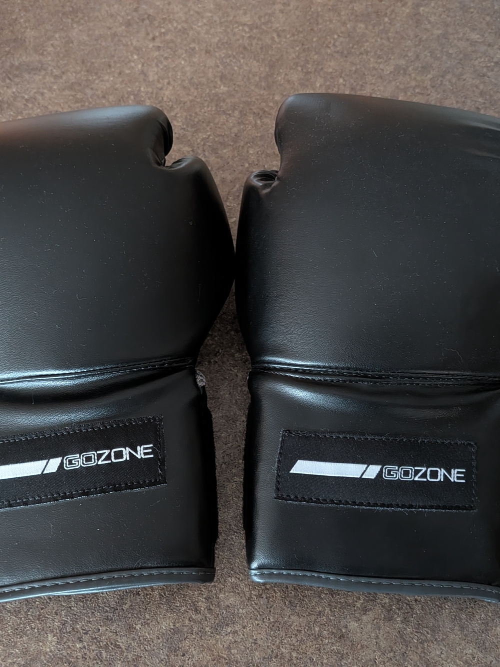Black GoZone Men's Training Boxing Gloves